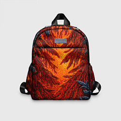 Детский рюкзак Новогодние ветки елок, цвет: 3D-принт