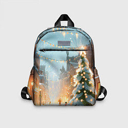 Детский рюкзак Новогодняя елочка, цвет: 3D-принт