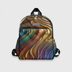 Детский рюкзак Сморщенные складочки жидкости, цвет: 3D-принт