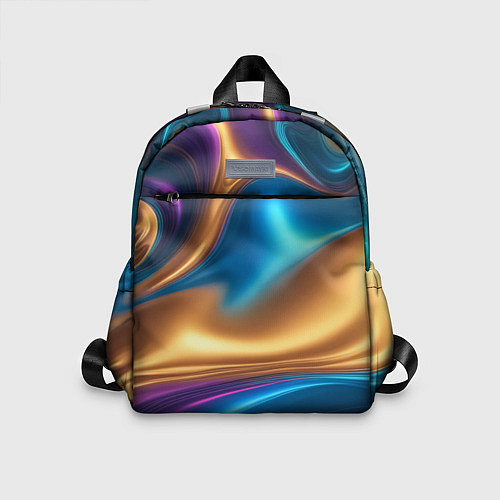 Детский рюкзак Сплавы разноцветные / 3D-принт – фото 1