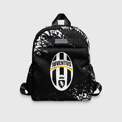 Детский рюкзак Ювентус черепа краски / 3D-принт – фото 1