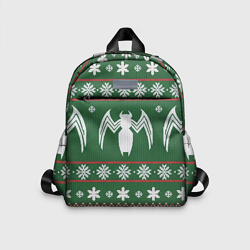 Детский рюкзак Рождественский свитер Венома / 3D-принт – фото 1