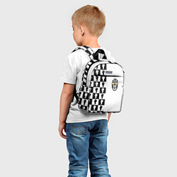 Детский рюкзак Ювентус паттерн люди, цвет: 3D-принт — фото 2