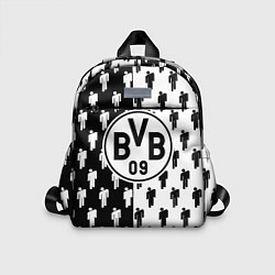 Детский рюкзак Borussia черно белые люди