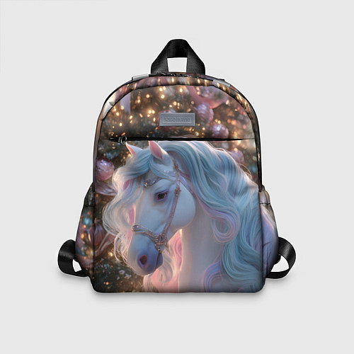 Детский рюкзак Лошадь символ 2026 года / 3D-принт – фото 1