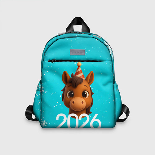 Детский рюкзак Голова лошадки / 3D-принт – фото 1