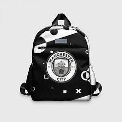Детский рюкзак Манчестер сити геометрия блэк