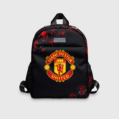 Детский рюкзак Манчестер Юнайтед самураи / 3D-принт – фото 1