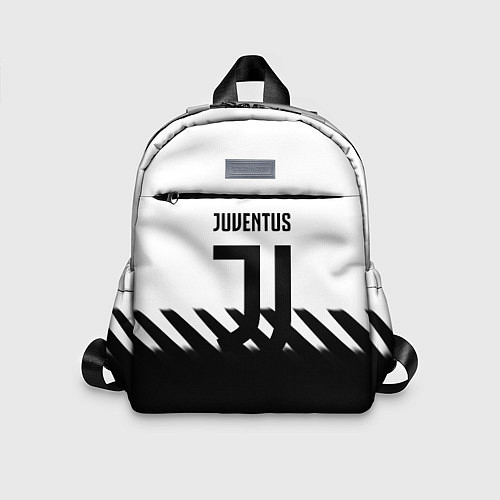 Детский рюкзак Ювентус полосы геометрия линии / 3D-принт – фото 1