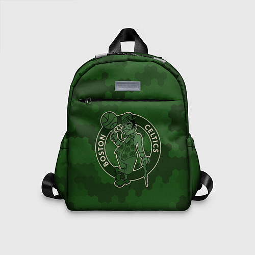 Детский рюкзак NBA Celtics camo / 3D-принт – фото 1