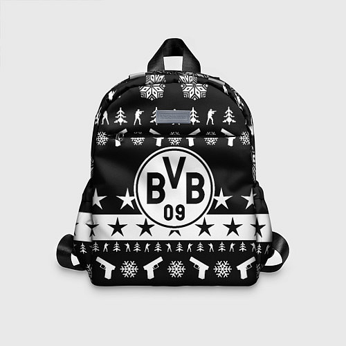 Детский рюкзак Borussia x counter strike / 3D-принт – фото 1