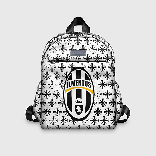 Детский рюкзак Ювентус x Фаркрай паттерн / 3D-принт – фото 1