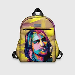 Детский рюкзак Kurt Cobain: Abstraction, цвет: 3D-принт