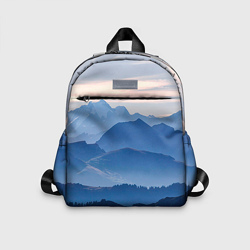 Детский рюкзак Горы / 3D-принт – фото 1