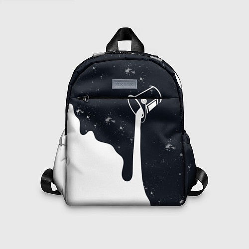 Детский рюкзак Черно-белый / 3D-принт – фото 1