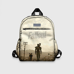 Детский рюкзак Fallout City, цвет: 3D-принт