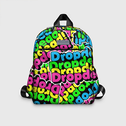 Детский рюкзак Drop Dead: Acid Pattern / 3D-принт – фото 1