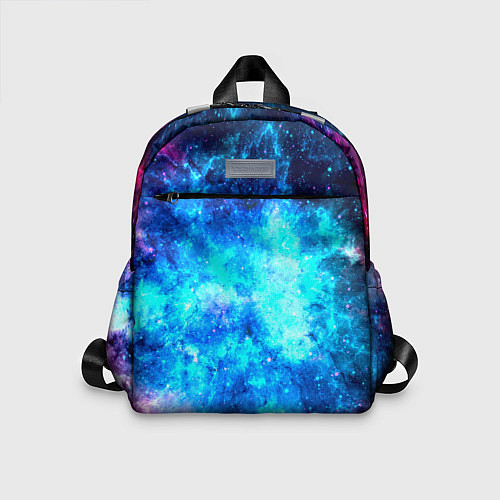 Детский рюкзак Голубая вселенная / 3D-принт – фото 1