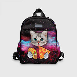 Детский рюкзак Кот с едой, цвет: 3D-принт