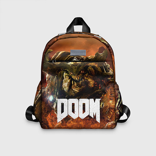 Детский рюкзак DOOM 4: Hell Cyberdemon / 3D-принт – фото 1