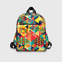 Детский рюкзак Геометрия, цвет: 3D-принт