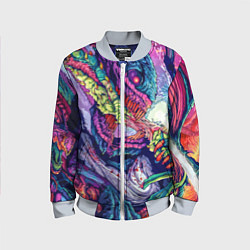 Бомбер детский Hyper Beast Style, цвет: 3D-серый