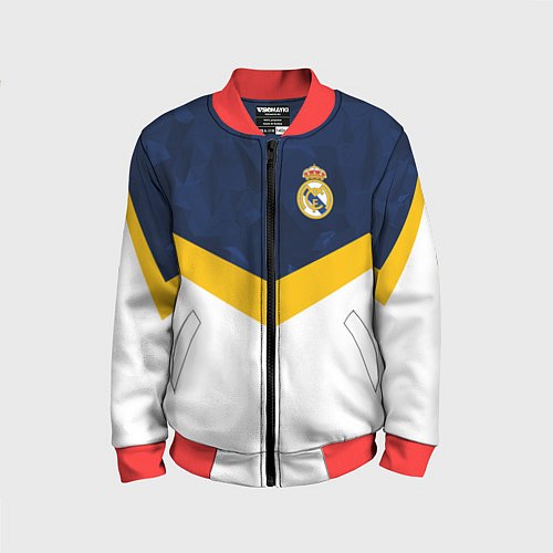 Детский бомбер Real Madrid FC: Sport / 3D-Красный – фото 1