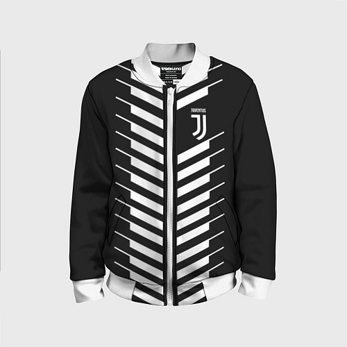 Детский бомбер FC Juventus: Creative / 3D-Белый – фото 1