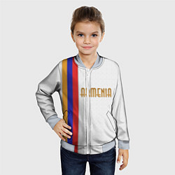 Бомбер детский Armenia Line, цвет: 3D-серый — фото 2
