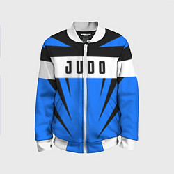 Бомбер детский Judo Fighter, цвет: 3D-белый