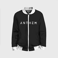Бомбер детский ANTHEM: Black Style, цвет: 3D-белый