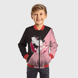 Бомбер детский MONOKUMA X MONOMI, цвет: 3D-красный — фото 2