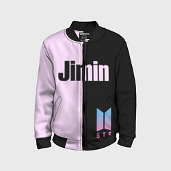 Бомбер детский BTS Jimin, цвет: 3D-черный