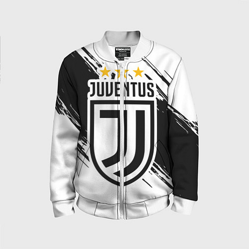 Детский бомбер Juventus: 3 Stars / 3D-Белый – фото 1