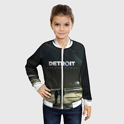 Бомбер детский Detroit: Become Human, цвет: 3D-белый — фото 2