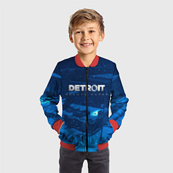 Бомбер детский Detroit: Become Human, цвет: 3D-красный — фото 2