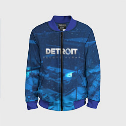 Бомбер детский Detroit: Become Human, цвет: 3D-синий