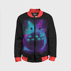 Бомбер детский Милый Тоторо, цвет: 3D-красный