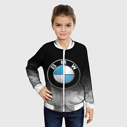 Бомбер детский BMW, цвет: 3D-белый — фото 2