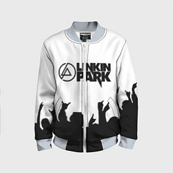 Бомбер детский LINKIN PARK, цвет: 3D-серый