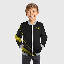 Бомбер детский Mass Effect N7, цвет: 3D-серый — фото 2