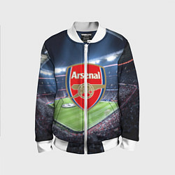 Бомбер детский FC Arsenal, цвет: 3D-белый