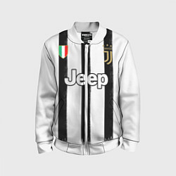 Бомбер детский Juventus home 20-21, цвет: 3D-белый