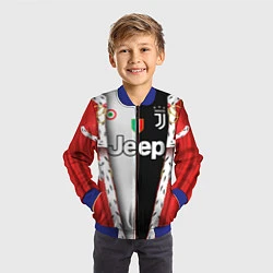 Бомбер детский King Juventus, цвет: 3D-синий — фото 2