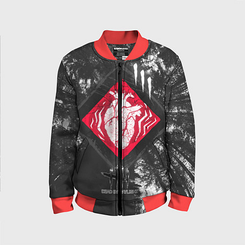 Детский бомбер DBD - beating heart / 3D-Красный – фото 1