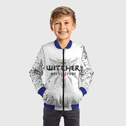 Бомбер детский ВЕДЬМАК, цвет: 3D-синий — фото 2