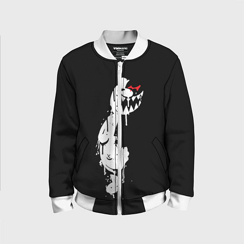 Детский бомбер MONOKUMA / 3D-Белый – фото 1