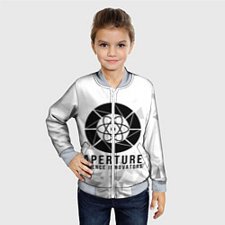 Бомбер детский PORTAL, цвет: 3D-серый — фото 2