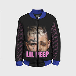 Бомбер детский Lil Peep, цвет: 3D-синий