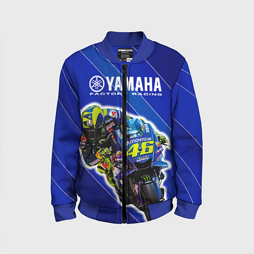 Детский бомбер Valentino Rossi / 3D-Синий – фото 1